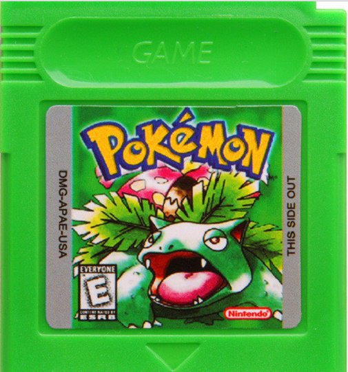 Retro Cartridge Game Card Pokemon Green For Gbc Console