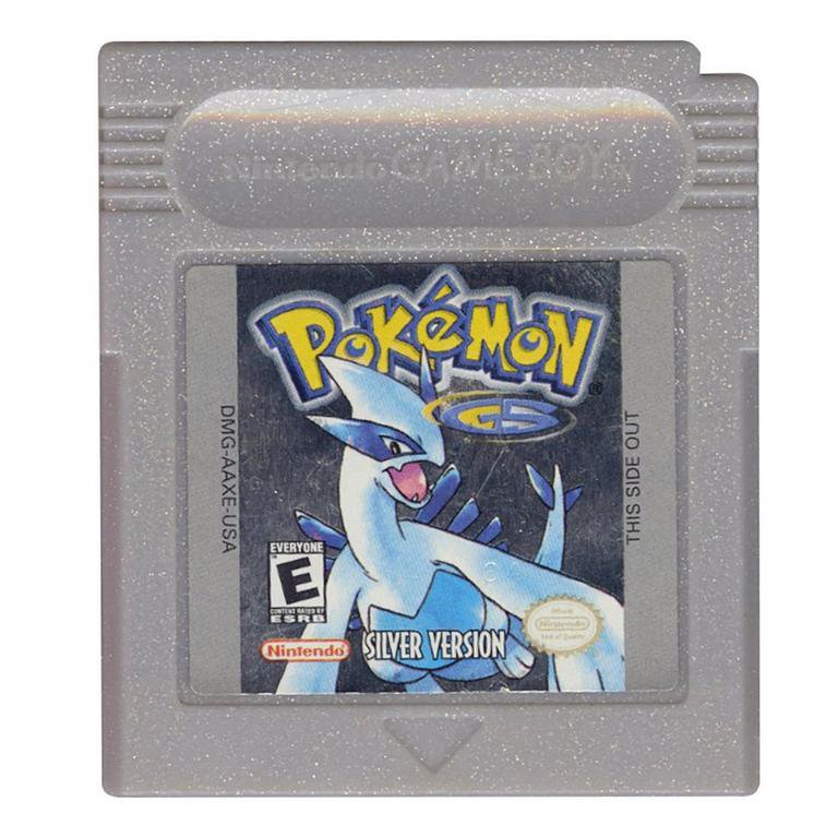 Retro Cartridge Game Boy Card Pokemon Silver For GBC Console