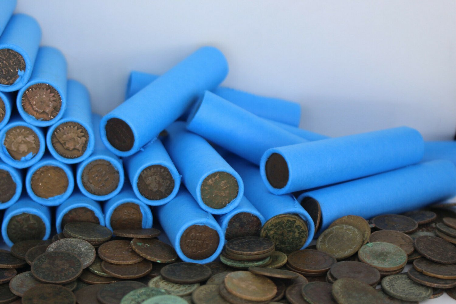 Wholesale Indian Head Penny Roll Old Wheat Cents Vintage Coin Lincoln CTB