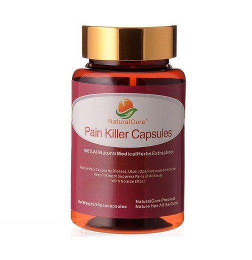 Natural Pain Killer Capsules Relieve Open Wound Traditional Extract Plants