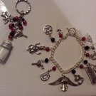 SUPERNATURAL THEMED charm bracelet