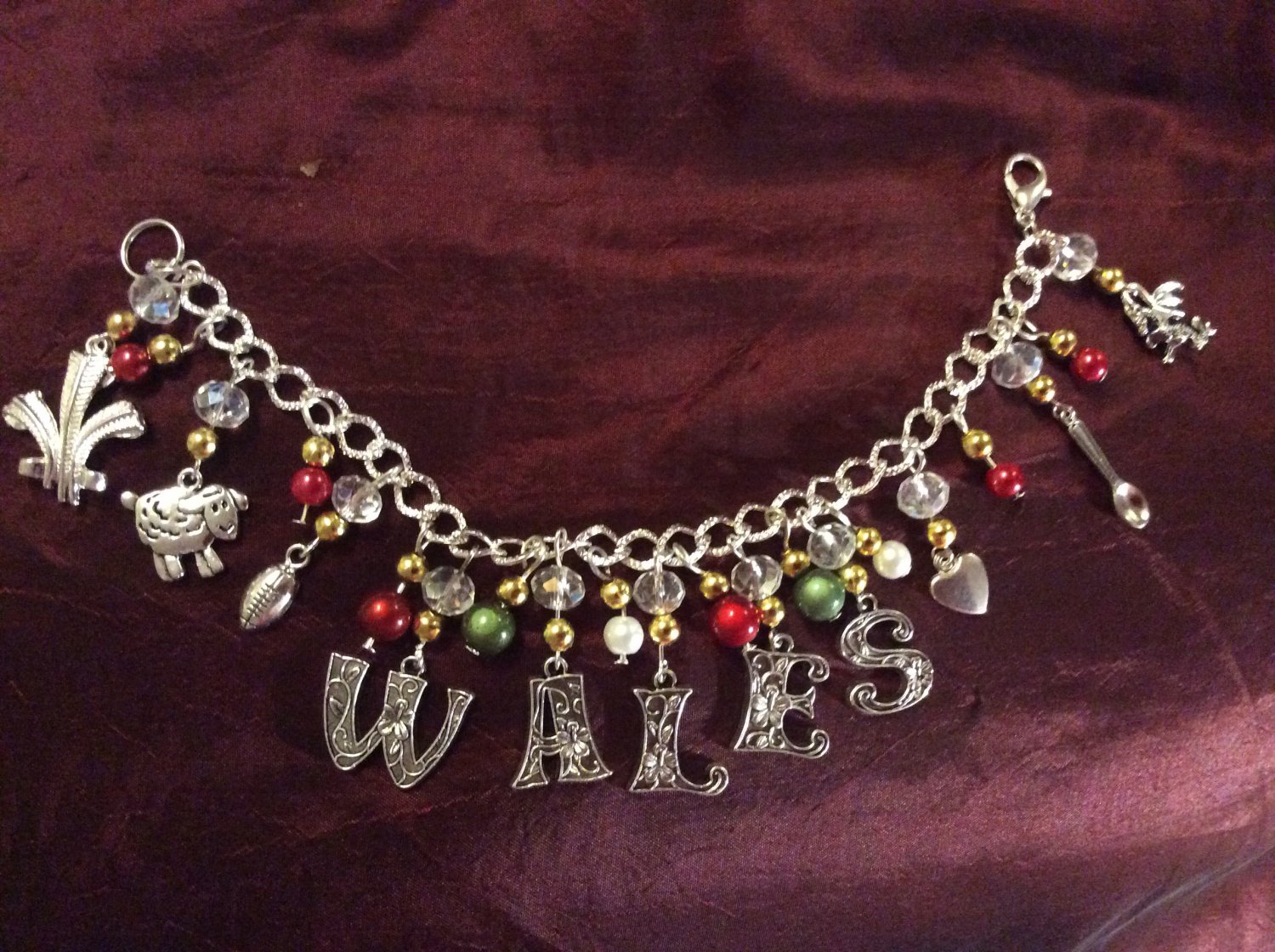 WALES charm bracelet