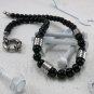 Men Necklace - Men Choker Necklace - Men Beaded Necklace - Men Jewelry - Men Gift