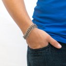 Men's Bracelet - Men's Silver Bracelet - Men's Jewelry - Men's Vegan Bracelet - Men's Gift