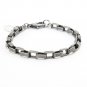 Men Bracelet - Men Silver Bracelet - Men Jewelry - Men Vegan Bracelet - Men Gift