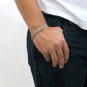 Men's Bracelet - Men's Silver Bracelet - Men's Jewelry - Men's Vegan Bracelet - Men's Gift