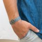 Men Bracelet - Men Jewelry - Men Nautical Bracelet - Men Vegan Bracelet - Men Gift
