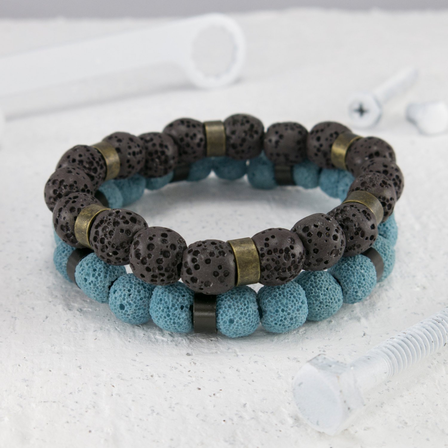 Men's Bracelet Set Set of 4 Bracelets For Men Men's Jewelry Men's Beaded Bracelet4