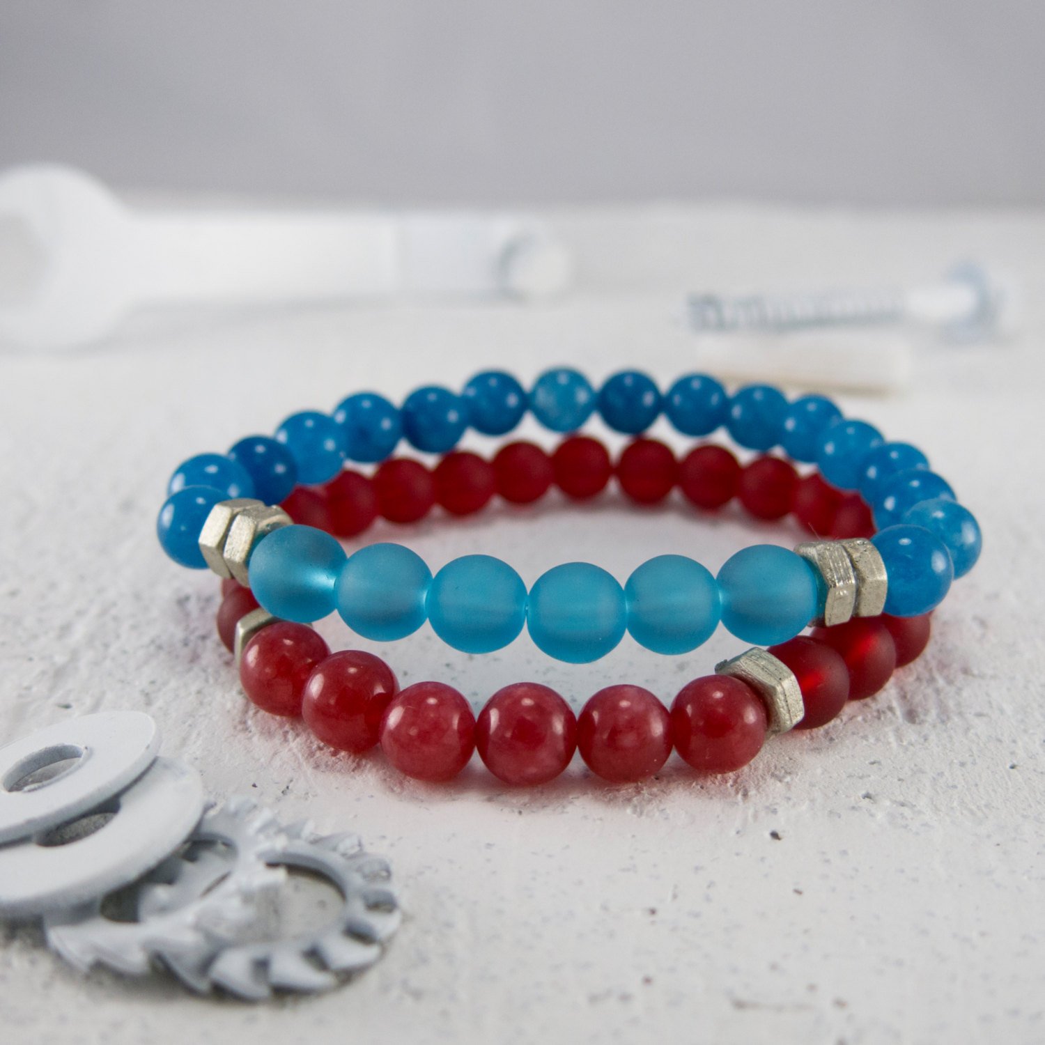 Men's Bracelet Set Set of 4 Bracelets For Men Men's Jewelry Men's