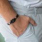 Men's Bracelet - Men's Leather Bracelet - Men's Celtic Bracelet - Men's Jewelry - Men's Gift