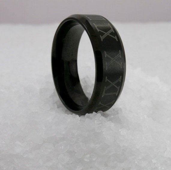 Men's Ring - Men's Stainless Steel Ring - Men's Wedding Ring - Men's Jewelry - Men's Gift