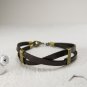 Men's Bracelet - Men's Leather Bracelet - Men's Jewelry - Men's Gift - Boyfriend Gift - Guys