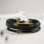 Men's Bracelet - Men's Leather Bracelet - Men's Jewelry - Men's Gift - Boyfriend Gift - Guys