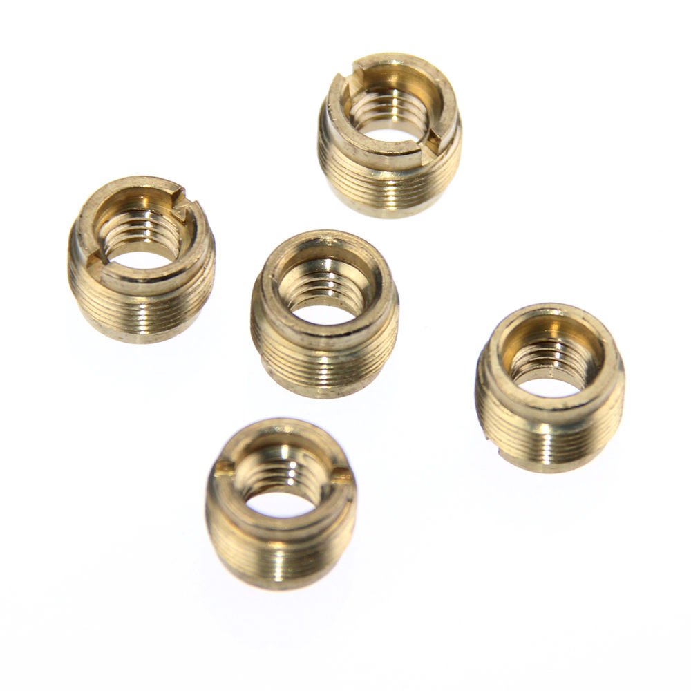 New 5pcs Microphone Clip Thread Adaptor 5/8"27 male to 3/8"16 female