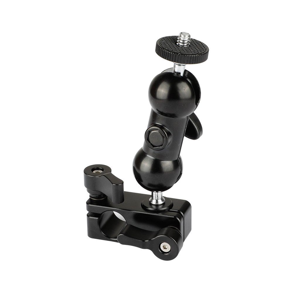 CAMVATE 90-Degree Rod Rig Clamp + 360 degree 1/4