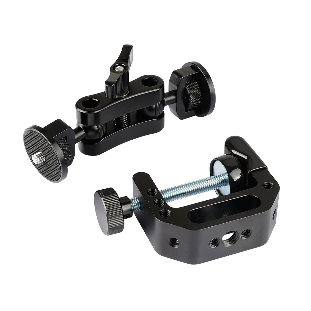 Universal C Clamp Desk Mount & Ball Head Extension Arm Doubleended 1/4