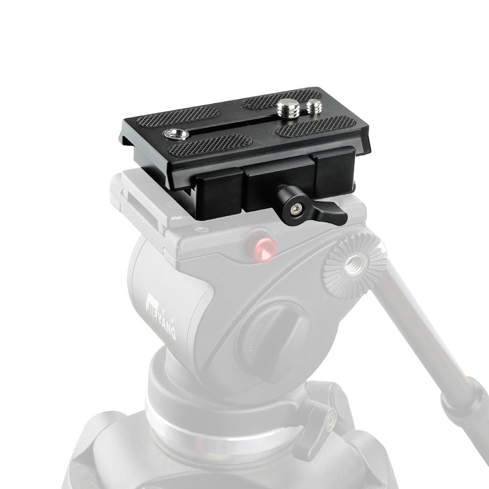 CAMVATE Manfrotto Type Quick Release Assembly With Sliding Plate Camera
