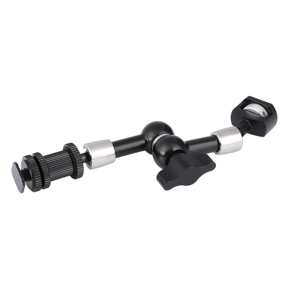 Articulating Arm With 1/4" Thread Screw Mounts & Shoe Mount For Adding Camera Accessories C2469
