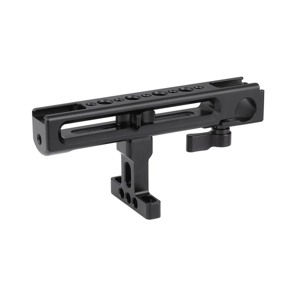 Top Handgrip With Detachable Handle Seat 1/4" Mounting Points & 15mm Rod Clamp & Shoe Mount C2487