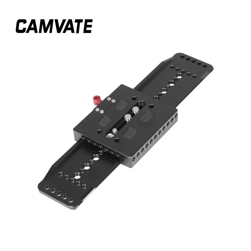 Standard ARRI 12" Dovetail Bridge Sled Plate & Quick Release Baseplate For DSLR Camera C2500