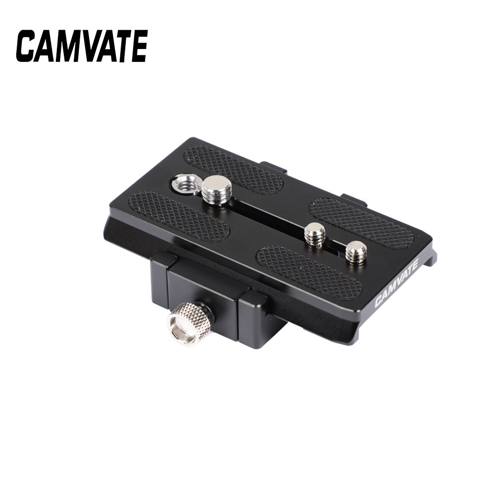 Manfrotto Quick Release Plate Assembly With Sliding Plate Horizontally Mounted For DSLRCameras C2506