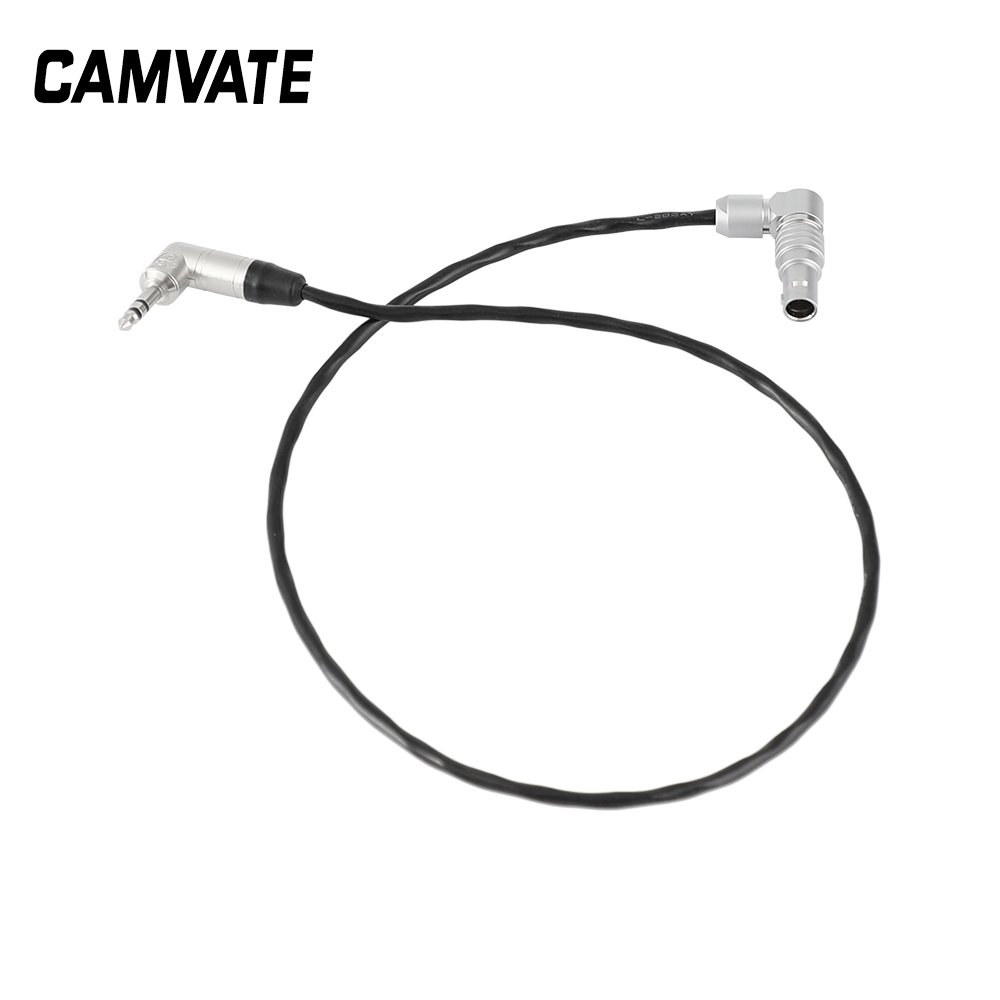 CAMVATE 3.5mm Mini Jack To ALEXA Timecode Cable C2526