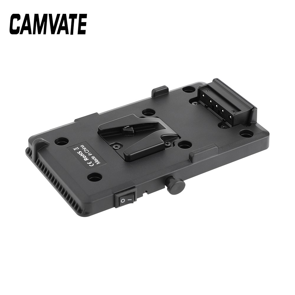 V-Mount Power Distributor Adapter V Lock Battery Pinch With Multiple Output Interface For Camera
