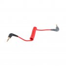 CAMVATE 3.5mm Right-Angle TRS To 3.5mm Right-Angle TRRS Coiled Cable For Smartphone C2560
