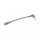 CAMVATE 3.5mm TRS Female To 3.5mm Right-Angle TRRS Male Adapter Cable For Smartphones C2561