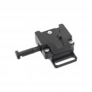 V-Lock Female Quick Release Adapter With 1/4" Mounting Points & Grooves For DSLR Camera Battery