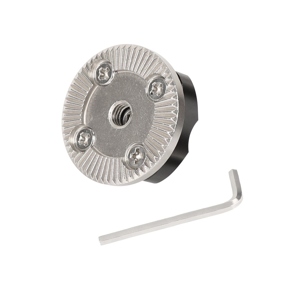 CAMVATE M6 ARRI Rosette Mount With 3/8"16 Mounting Screw & ARRI