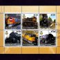 MAURITANIA - 2003 - TRAIN - LOCOMOTIVE - STEAM - DIESEL - CTO NH SHEET OF 6!