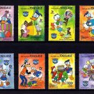 TOGO - 1984 - DISNEY - DONALD DUCK - BIRTHDAY - ANNIVERSARY - MINT SET OF 8!