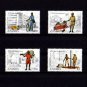 ZAMBIA - 1985 - POSTAL - TELEOMMUNICATIONS + 4 X MINT SET!