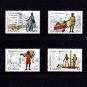 ZAMBIA - 1985 - POSTAL - TELEOMMUNICATIONS + 4 X MINT SET!