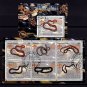 CONGO - 2002 - SNAKES - REPTILE - 2 X CTO NH S/SHEETS!