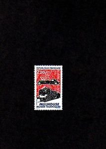 FRANCE - 1966 - LOCOMOTIVE - CAR - MULHOUSE TECHNICAL MUSEUM - MNH SINGLE!