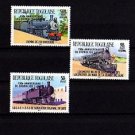 TOGO - 1985 - TRAINS - AFRICAN LOCOMOTIVES - OVPT - MINT SET!