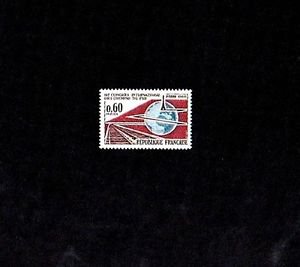 FRANCE - 1966 - RAILROAD CONGRESS - EIFFEL TOWER - GLOBE - # 1161 - MNH SINGLE!