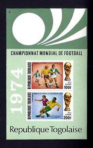 TOGO - 1974 - SOCCER - WORLD CUP - MUNICH - IMPERF - MNH S/SHEET!