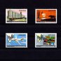 ZIMBABWE - 1986 - DEVELOPMENT CONFERENCE - AIRCRAFT + 4 X MINT SET!