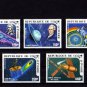 IVORY COAST - 1985 - SPACE - HALLEY - COMET - SKYLAB + 5 X MINT SET!