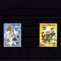 TOGO - 1984 - DISNEY - DONALD DUCK - 50th BIRTHDAY - 2 X MINT - MNH SINGLES!