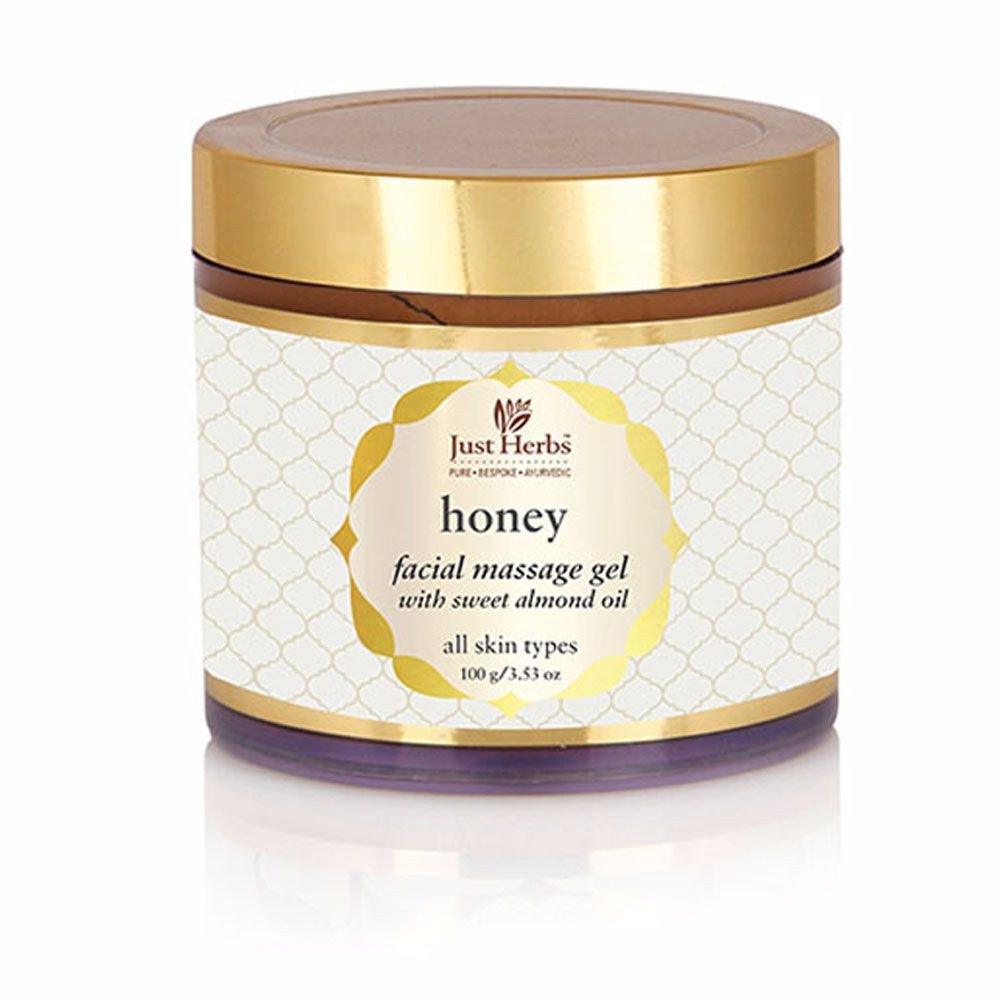New Just Herbs Honey Facial Massage Gel, 100gm
