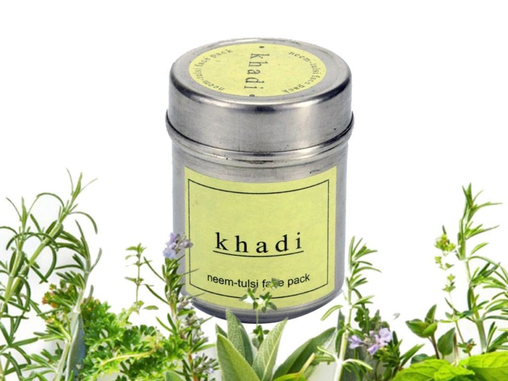 New Khadi Neem Tulsi Face Pack 50gms 100 Pure Herbal