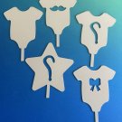 Modern Gender Reveal Cake Toppers – Minimal, Stylish, Suspense‑Building Modern Gender Reveal Cake Toppers – Minimal, Stylish, Suspense‑Building