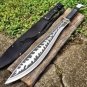 8" Himalayan Bear Claw Knife, Full Tang Blade EGKH Nepal Machete, Kukri Knives