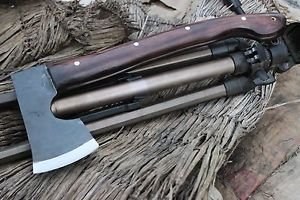 6 Inch Tomahawk Axe,Hand Forge Full Tang Blade EGKH Nepal Knife, Machete Knives