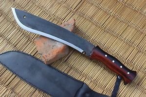 13" Hand Forged Blade Rust Free Machete Full Tang Blade EGKH Nepal Knife, Kukri