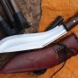 11" Gurkha Kukri,Authentic British Gurkha Afghan Issue Brown Sheath EGKH Khukuri